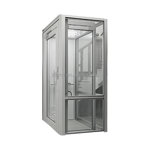 Elevador de pasajeros hidráulico pequeño y económico para el hogar de la villa para 1-4 pisos Ascensor interior al aire libre personalizado - Product Image 5