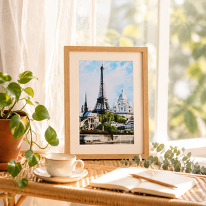 <span class=keywords><strong>Cadre</strong></span> photo Homco en MDF, formats A3, 5x7, 6x8, 7x10, 8x10, 10x12, 12x16 pouces, noir, blanc, noyer, chêne, pour table ou mur, décoration maison et bureau - Product Image 2