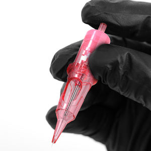 AMBITION Round Shader Magnum SMP y maquillaje semipermanente 1RL 3RL 5RL 7RL 9RL RM aguja de cartucho de tatuaje para delineador de cejas y labios - Product Image 5