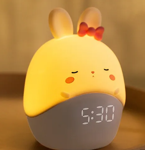 Custom logo Animal Alarm <b>Clock</b> Sleep Companion <b>Night</b> <b>Light</b> Mini <b>Clock</b> - Product Image 2