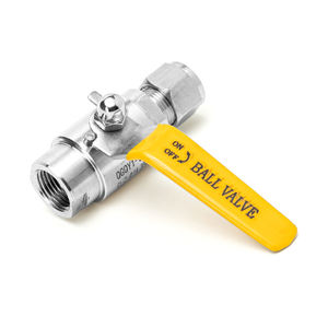 صمام كروي يدوي للغاز من الفولاذ المقاوم للصدأ 304 بسن داخلي QGQY1-64P - صمام أدوات عالي الضغط - Product Image 2