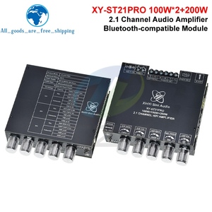 XY-ST21PRO 2.1 Kênh Board Khuếch Đại Bluetooth-compatib5.2 100W + 100W + 200W Loa Siêu Trầm Tpa3221 Chip Hỗ Trợ AUX U Đĩa Card Âm Thanh - Product Image 3