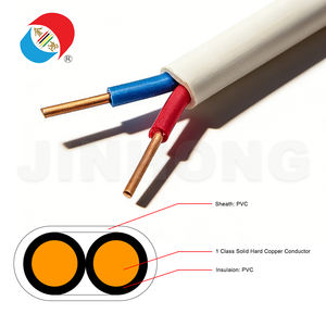 Câble plat BVVB à double <span class=keywords><strong>gaine</strong></span> en PVC pour boîte de distribution, équipement industriel, câblage fixe - Product Image 3