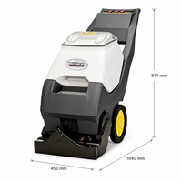 Machine de nettoyage de tapis, brosse à 8 niveaux, aspiration de 29,1 kPa, extracteur-laveur commercial