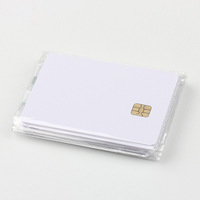 Sle5542 Chip Weiße PVC-Kontaktchip 4442 Blanko Kontaktlose Tintenstrahl-Druckfähige Smartcard