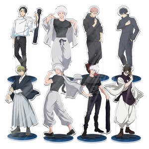 ZS 22 Styles Gojo Satoru Geto <span class=keywords><strong>Suguru</strong></span> Okkotsu Yuta Figurine Anime Support de Plaque de Bureau Modèle Anime Support Acrylique - Product Image 4