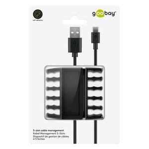 Passacavi Cable Organizer Black ISWT CL 5SLBK - Product Image 2