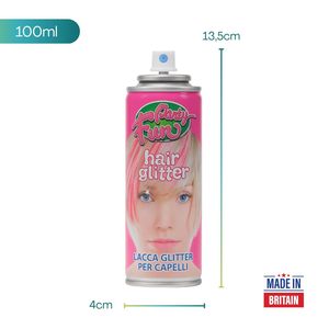Spray Glitter per Capelli Party Fun 150ml per Effetti Capelli da Festa - Product Image 2