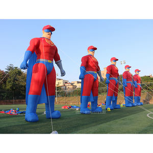 <span class=keywords><strong>Superman</strong></span> gonflable géant de 7,5 mètres de haut pour la publicité en extérieur avec cape pour les événements promotionnels de Sino Inflatables - Product Image 2