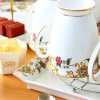 Ensemble de tasses en céramique de luxe léger pour la maison, tasses à eau, ensemble de mugs, théière résistante à la chaleur, style nordique pour salon
