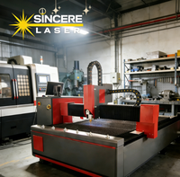 Machine de découpe laser à fibre Steedu à prix avantageux, table unique, type ouvert, 3000W, refroidissement par eau, haute précision, pour la découpe de métaux