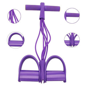 Fasce di resistenza multifunzione con maniglie <span class=keywords><strong>elastiche</strong></span> per pedali Yoga corde per <span class=keywords><strong>gambe</strong></span> Stretching allenamento attrezzature per il Fitness - Product Image 4