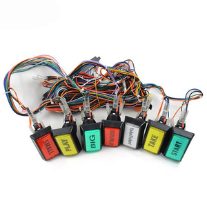 Coin Operated <b>Game</b> <b>Machine</b> 36/10Pin 8 Liner Custom Assembly Wire Harness Set with Push button for Trinidad and Tobago Market - Product Image 1