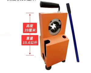 חדש מיני רכב מיזוג אוויר צינור ידני לחץ הידראולי נייד מיזוג אוויר צינור ראש צינור אבזם תיקון לחץ - Product Image 4