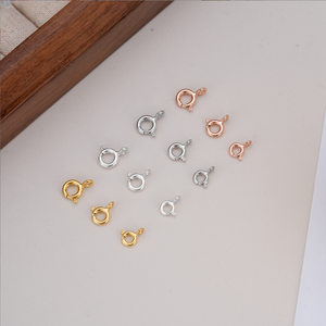 S925 Sterling <span class=keywords><strong>Silver</strong></span> Phụ Kiện 18K Vàng Mạ Tôm Hùm <span class=keywords><strong>Clasp</strong></span> Mùa Xuân <span class=keywords><strong>Clasp</strong></span> Vòng Cổ Vòng Đeo Tay Khóa Các Bộ Phận Bán Buôn Giá - Product Image 2