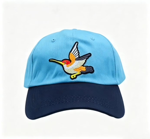 Gorra de Béisbol Bordada Personalizada con Diseño de Pájaro, Visera Curva de Dos Tonos, Ajustable y Estructurada para Uso Casual al Aire Libre, Venta al Por Mayor OEM - Product Image 4