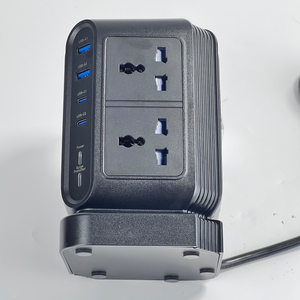 Hot Sales Universal Tower Extension <strong>Multiple</strong> <strong>Plug</strong> <strong>Socket</strong> 8 AC Outlets with <strong>4</strong> USB Ports (2 USB C) Power Strip Surge Protector - Product Image 4