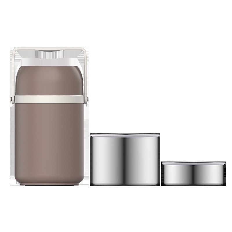 SUS304 vacuum 1.2L - khaki