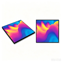 Afficheur numérique LCD tactile carré Full HD personnalisable 1:1 pour les centres commerciaux, les magasins de détail et les entreprises en libre-service - Utilisation en intérieur