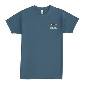 เสื้อยืดคาร์เป ดีเอ็มสีน้ำเงิน แขนสั้น เสื้อผ้าส่งเสริมการขาย - Product Image 2