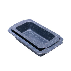 <span class=keywords><strong>Molde</strong></span> rectangular <span class=keywords><strong>de</strong></span> acero al carbono <span class=keywords><strong>para</strong></span> pan, con revestimiento <span class=keywords><strong>de</strong></span> teflón antiadherente, <span class=keywords><strong>para</strong></span> hornear pasteles y pan. - Product Image 1