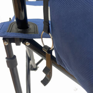 Personnalisé extérieur Ultra léger pêche plage pliable Portable <span class=keywords><strong>Camping</strong></span> chaise <span class=keywords><strong>fauteuil</strong></span> avec sac de refroidissement porte-gobelet ouvre-bouteille - Product Image 6