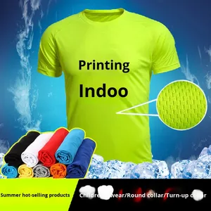 Produttore all'ingrosso <span class=keywords><strong>su</strong></span> <span class=keywords><strong>misura</strong></span> abiti da lavoro ad asciugatura rapida 100% cotone a maniche corte t-shirt con Logo ricamato - Product Image 2