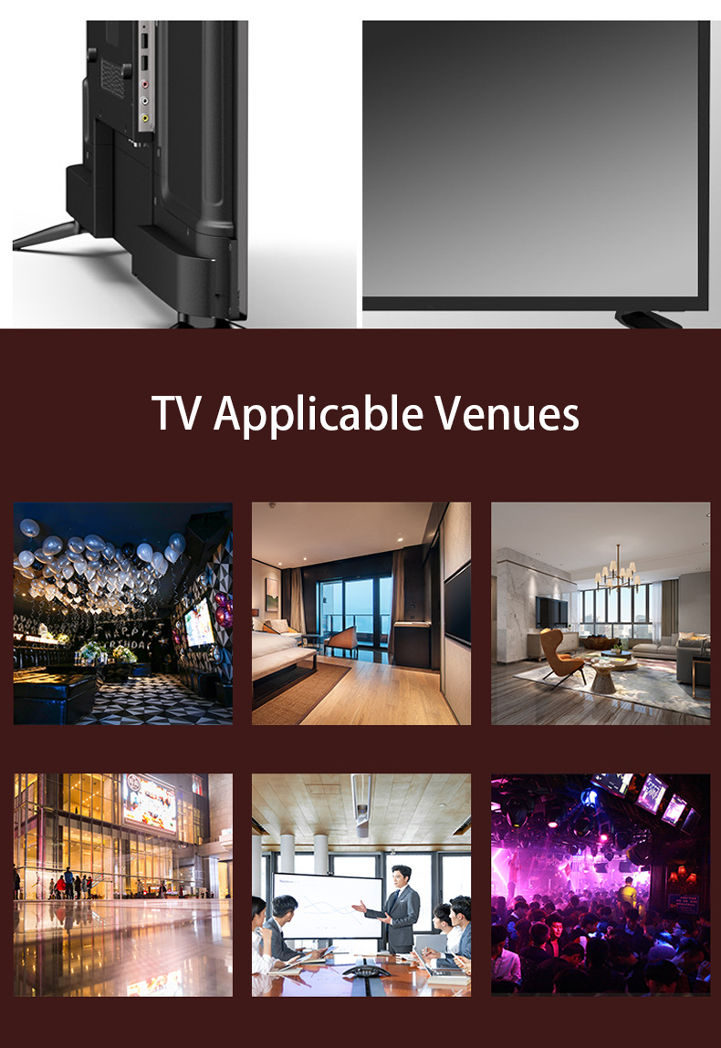 Smart TV LCD 32 "/46", HD, qualité supérieure, vente en gros, 2022