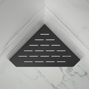 Nouveau produit : étagère de <span class=keywords><strong>douche</strong></span> encastrée en carrelage, <span class=keywords><strong>noir</strong></span> <span class=keywords><strong>mat</strong></span>, étagères d'angle pour salle de bain - Product Image 6