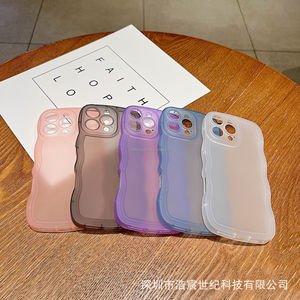 Matte 11 per Apple 17 pelle TPU PC acrilico custodia protettiva per telefono morbida Mobile per iPhone 16 Pro Max per <span class=keywords><strong>Samsung</strong></span> S25 <span class=keywords><strong>Wave</strong></span> - Product Image 4