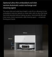 Aspirateur robot Mi Home 6 Pro, version avec alimentation en eau et drainage, produits intelligents pour la maison