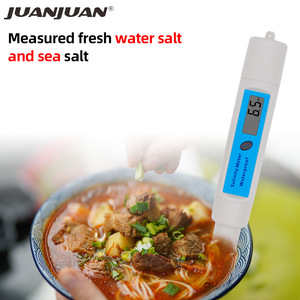 Medidor de salinidad Juanjuan SA287, probador digital impermeable de 0-199.9ppt para uso en laboratorio y piscinas de acuicultura - Product Image 3