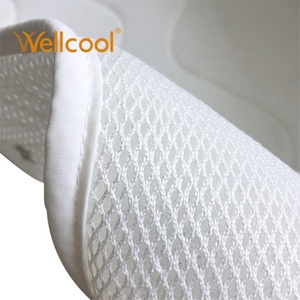 Chine fabrication 100% polyester 3d entretoise air maille tissu personnalisé lavable doux <span class=keywords><strong>berceau</strong></span> matelas protecteur tapis rampant pour bébé - Product Image 5