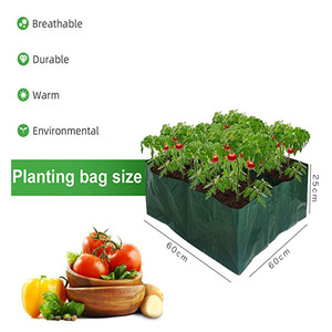 K11 fabbrica riutilizzabile diretta piante da coltivare borse da giardino sacchetti di stoccaggio <span class=keywords><strong>per</strong></span> l'<span class=keywords><strong>orto</strong></span> biologico giardinaggio sacchetti di coltivazione - Product Image 3