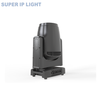 Luz de haz de 420W, IP66 impermeable, mezcla CMY blanca, control remoto DMX, reinicio, fibra de carbono, 2000H de vida útil, para eventos al aire libre, cabezal móvil