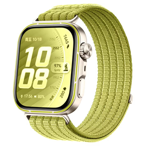 Bracelet respirant tressé à boucle auto-agrippante avec maillons métalliques de remplacement pour Huawei Watch Fit 3 4 5 4Pro 5Pro - Product Image 6