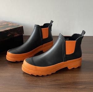 Botines de Mujer YL3629 de Caucho Natural, Populares, Cómodos, Versátiles, Resistentes a la Lluvia, para Clima Húmedo y Fangoso - Product Image 1