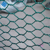 Grillage hexagonal galvanisé à chaud en gros, 1 pouce, 1-1/2 pouce, 2 pouces, BWG19, BWG18, 0,55 mm, 0,7 mm, pour grillage à poules, pliage et découpe