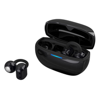 Écouteurs TWS YW24 à commande tactile, haut-parleurs 12 mm, écouteurs 30 mAh, étui de charge 180 mAh, 4h d'autonomie, noir et blanc, pour la musique et les appels
