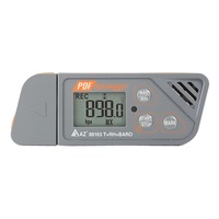 88163 AZ Enregistreur de données intérieur/extérieur en plastique ABS, moniteur d'humidité et de température barométrique pour usage domestique