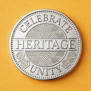 Moneda de Plata de Grado Profesional, Chapada <span class=keywords><strong>en</strong></span> Plata, Certificada para Inversión <span class=keywords><strong>en</strong></span> <span class=keywords><strong>Metales</strong></span> <span class=keywords><strong>Preciosos</strong></span> y Preservación de la Riqueza - Product Image 1