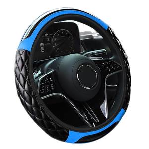 Funda para Volante de Coche Popular Transfronteriza OLIVER con Textura de Burbuja, Fibra de Carbono <span class=keywords><strong>3D</strong></span>, Cuero Antideslizante y Agarre Cómodo - Product Image 5