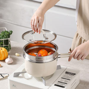 Toptan Özelleştirme 8 Parça Tencere Seti Şefin Klasik Paslanmaz Çelik Koleksiyonu Tencere Seti - Product Image 6