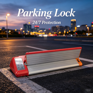 Barrera de estacionamiento eléctrica con control automático, poste estabilizador de espacios de estacionamiento, bloqueo para equipos de administración de estacionamientos comerciales - Product Image 1