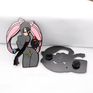 Bán Buôn Miễn Phí Thiết Kế Tùy Chỉnh Anime Men Pins Vui Dễ Thương Cuốn Sách Kẽm Hợp Kim Phim Hoạt Hình Nhân Vật Men Pin - Product Image 4