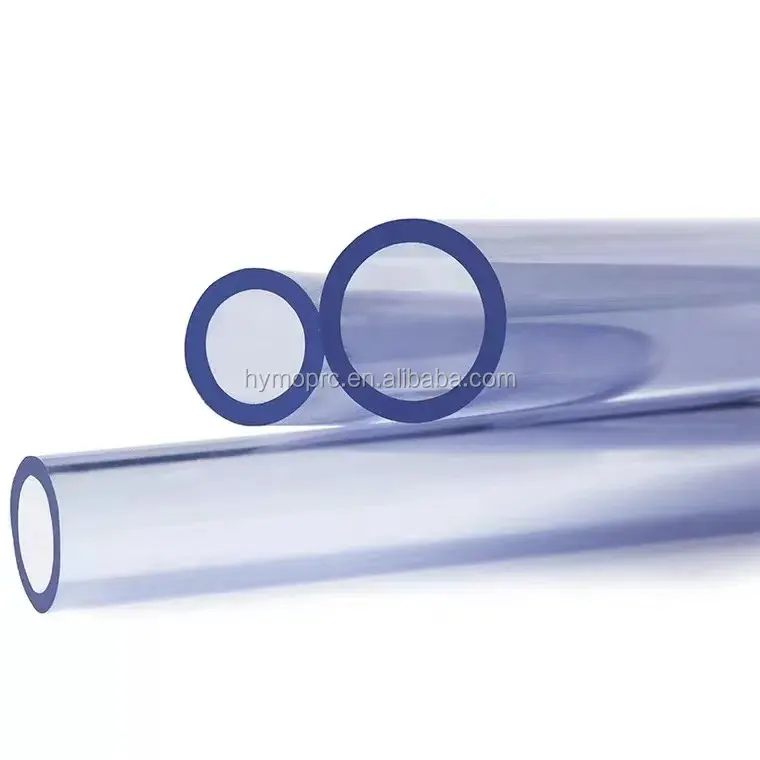 La fabbrica oem vende all'ingrosso astm din standard 3/4 tubo trasparente in pvc trasparente
