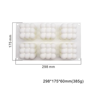 <span class=keywords><strong>Moule</strong></span> en silicone pour bougie cube <span class=keywords><strong>magique</strong></span> à 6 maillons <span class=keywords><strong>Moule</strong></span> en gypse pour <span class=keywords><strong>mini</strong></span> cube <span class=keywords><strong>magique</strong></span> à 15 maillons <span class=keywords><strong>Moule</strong></span> de cuisson pour gâteau en mousse de cœur - Product Image 6