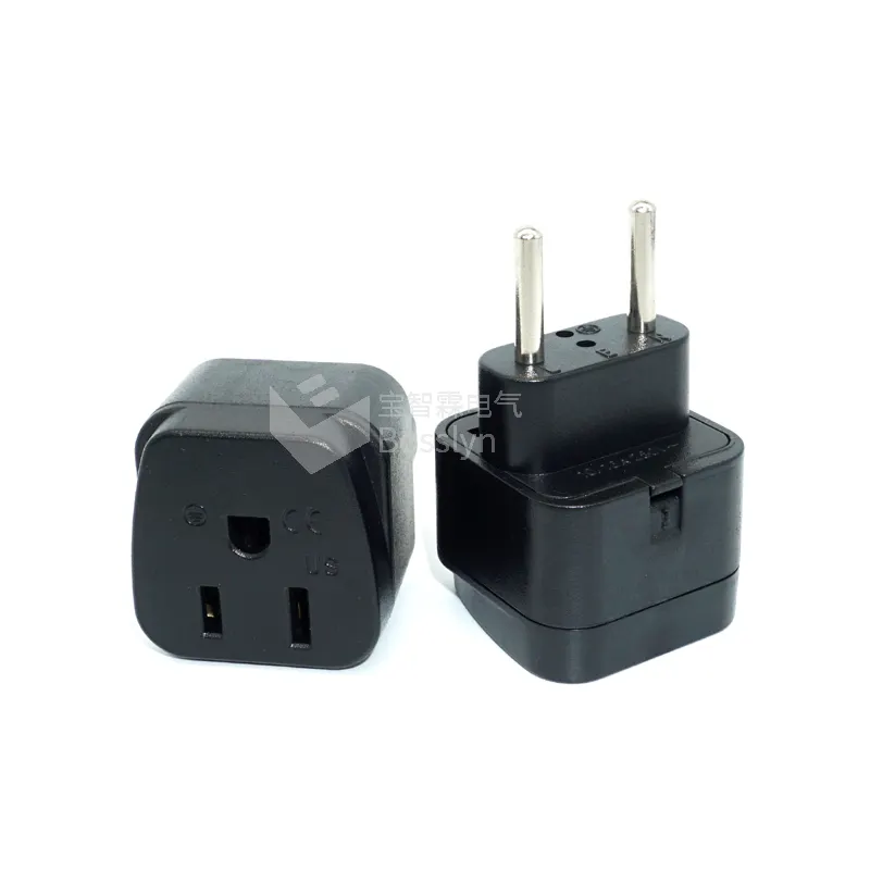 UNS zu EU Stecker Adapter für EU Typ C Land Italien Spanien Portugal