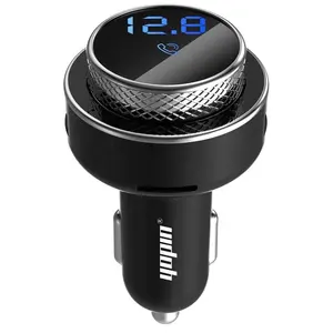 Handsfree Call Car Kit Wireless Bluetooth FM Transmitter Radio Receiver Mp3 Audio Music Stereo Adapter Dual USB Port Car Charger