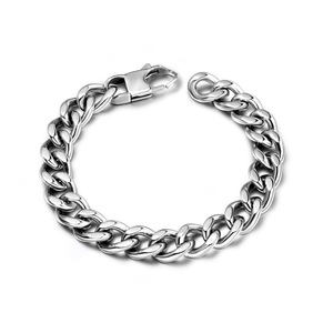 <b>Titanium</b> Steel <b>Chain</b> Bracelet 21 Cm Length For Men And Women Fashion Jewelry CE543 - Product Image 1